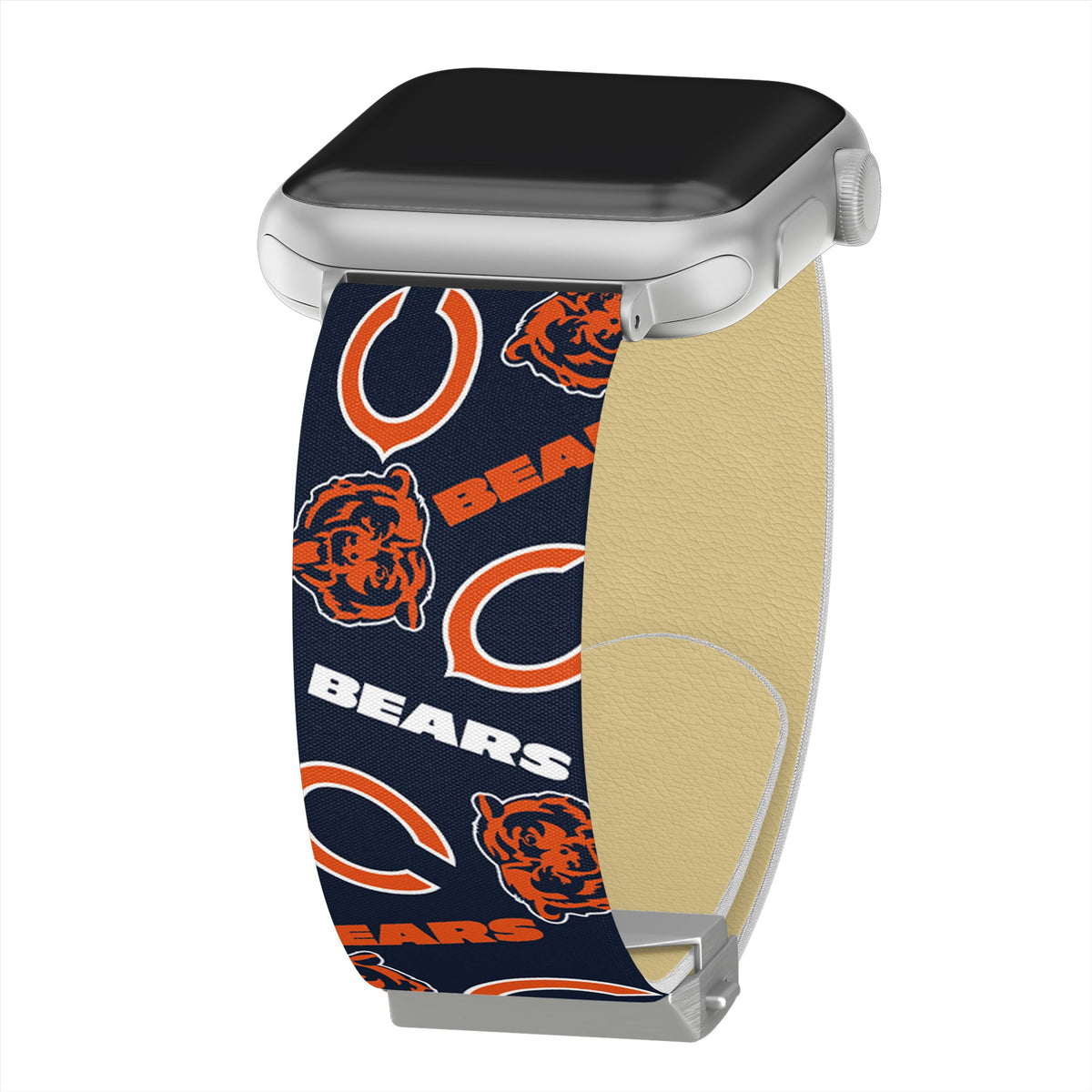 Game Time Chicago Bears Signature Series Apple Watch Band With Engraved Buckle