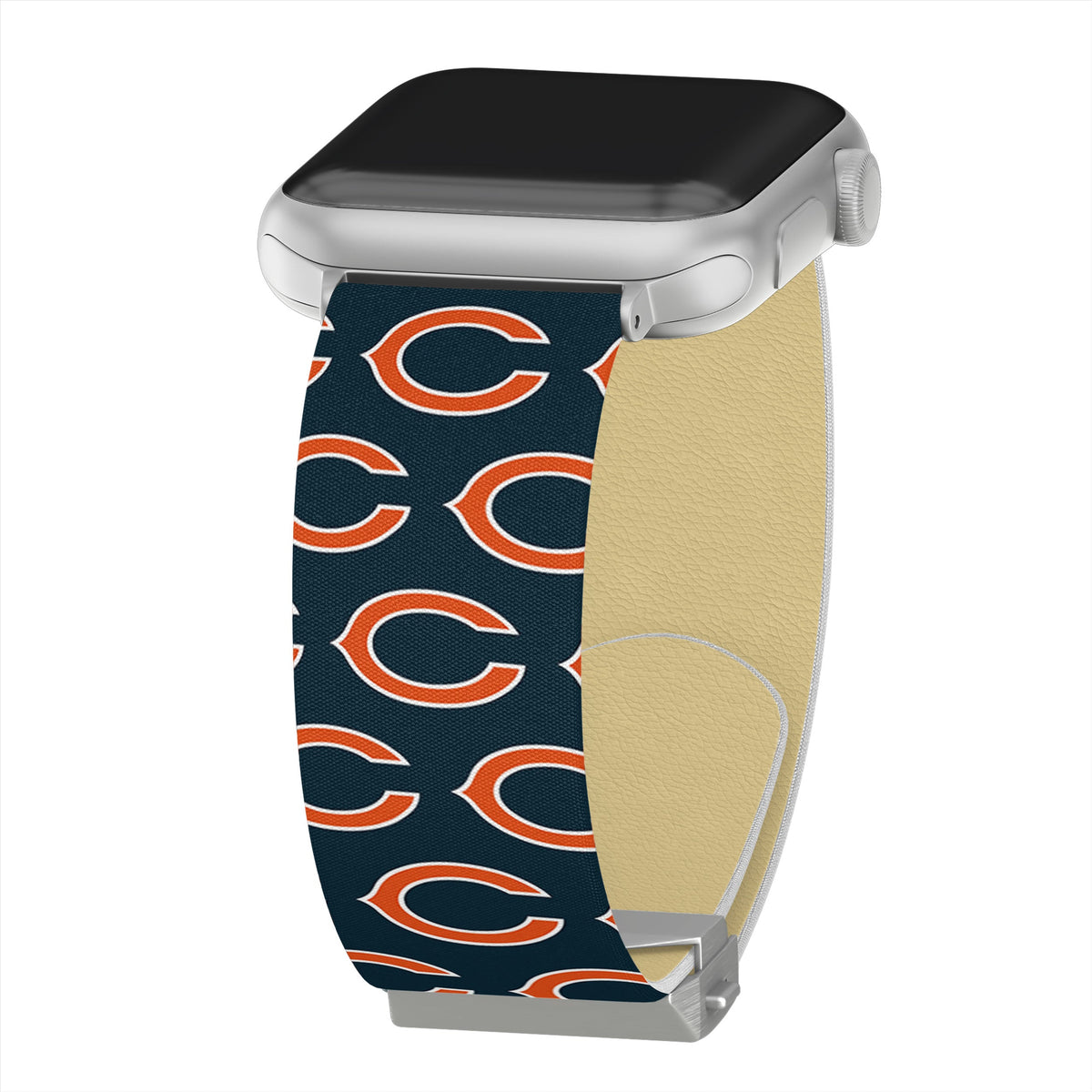 Game Time Chicago Bears Signature Series Apple Watch Band With Engraved Buckle