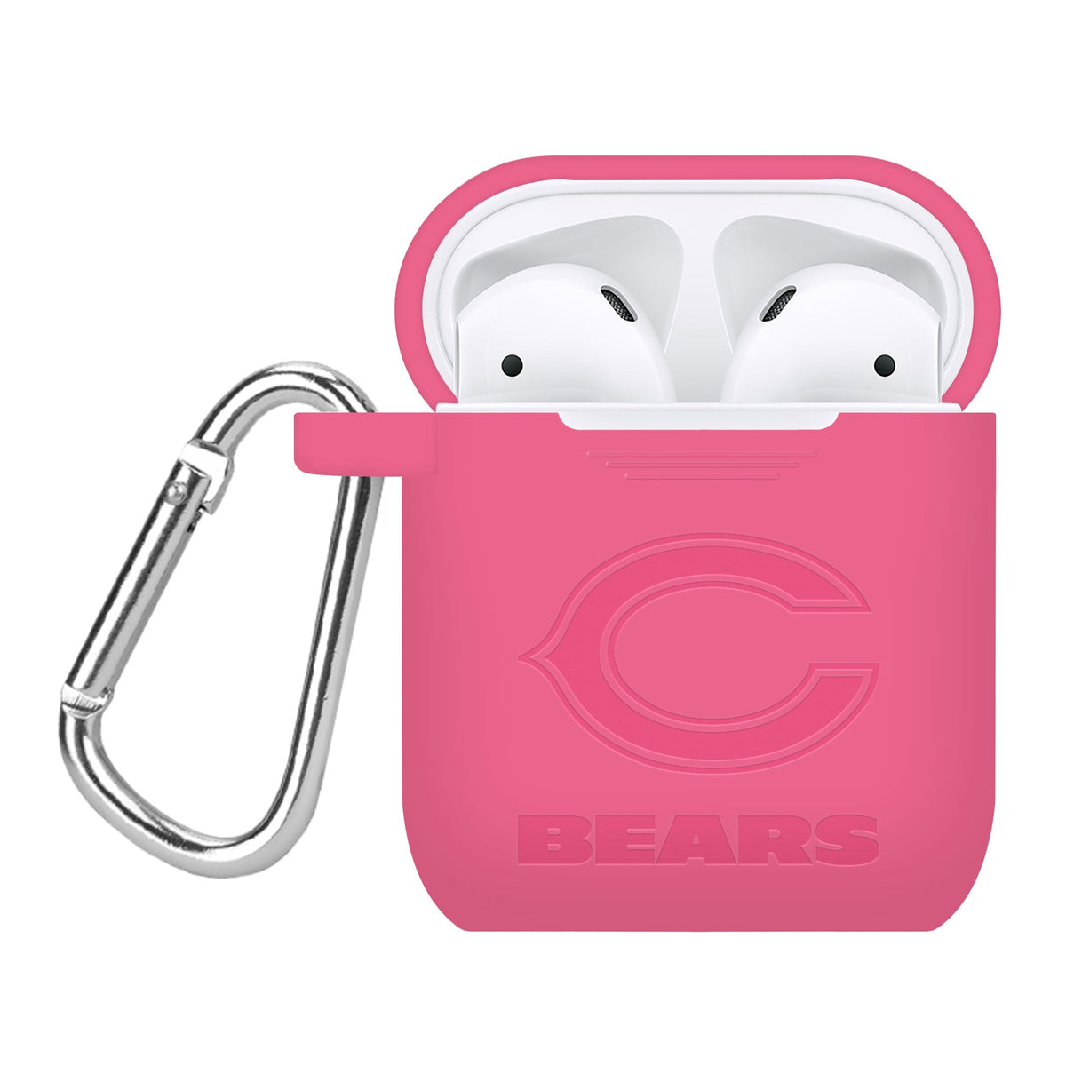 Game Time Chicago Bears Engraved Silicone AirPods Gen 1 &amp; 2 Case Cover