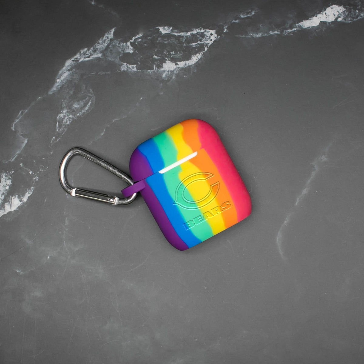 Game Time Chicago Bears Engraved Silicone AirPods Gen 1 &amp; 2 Case Cover