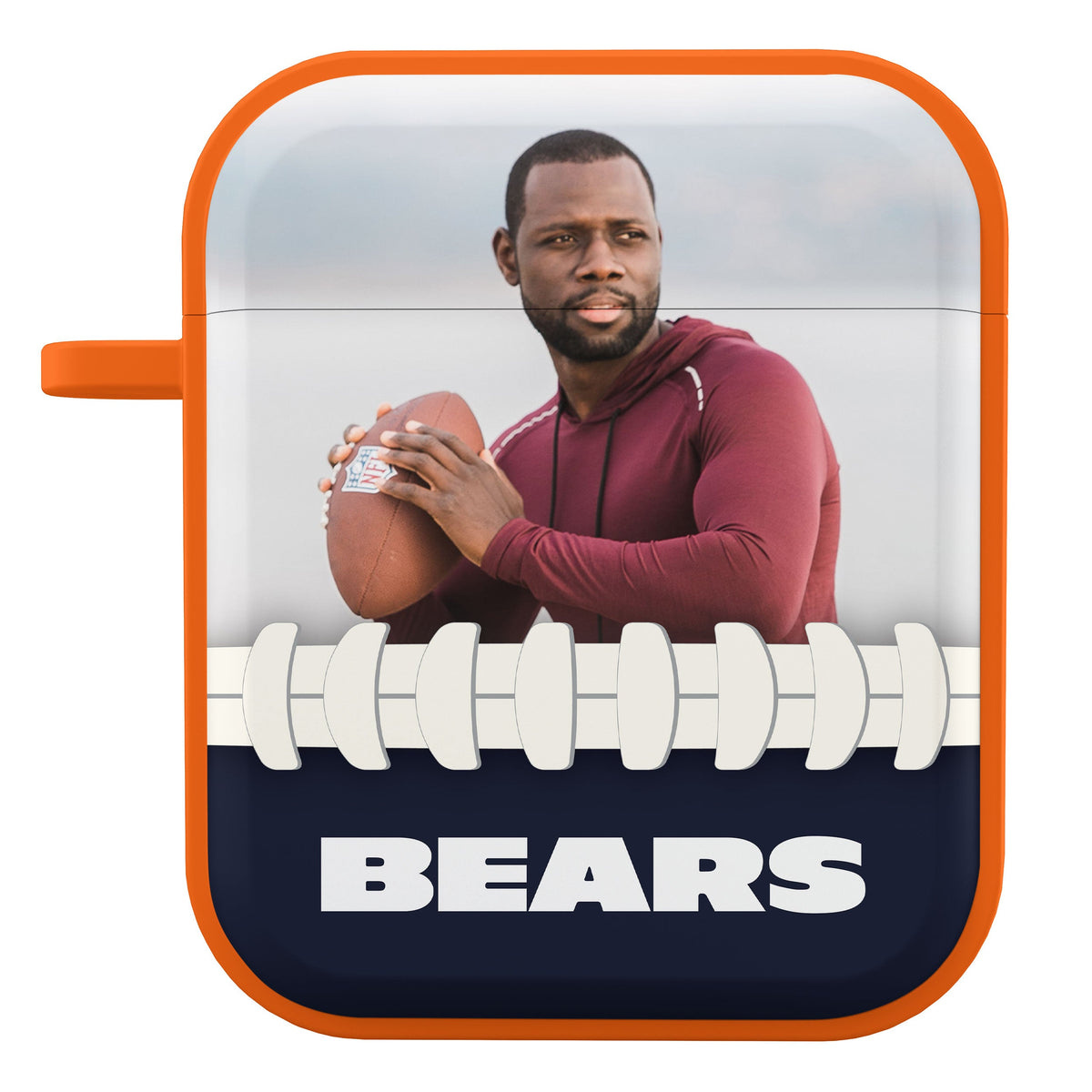 Chicago Bears Custom Photo HDX Apple AirPods Gen 1 &amp; 2 Case Cover