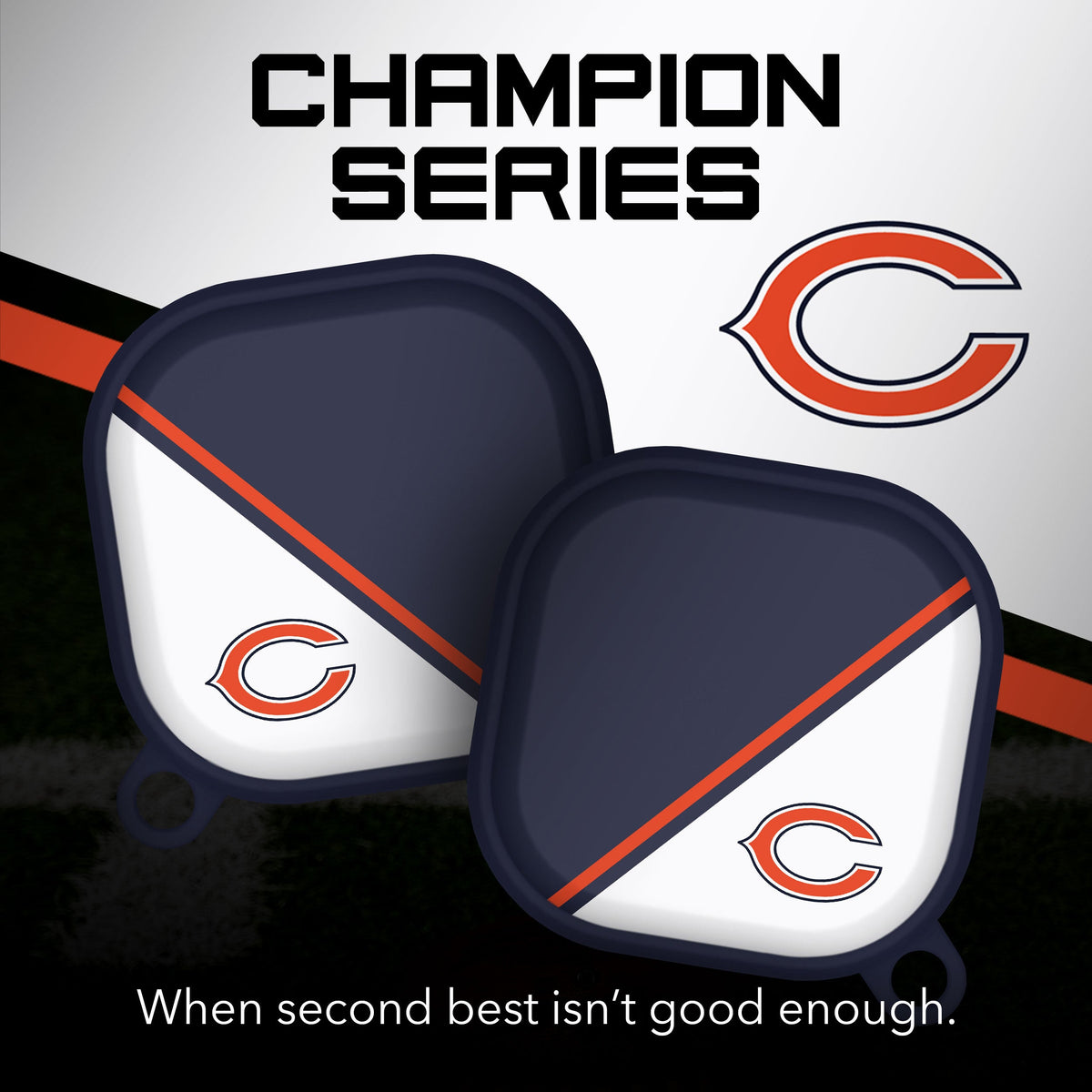 Chicago Bears HDX Champion Series Samsung Galaxy Buds Pro &amp; Buds Live Case Cover