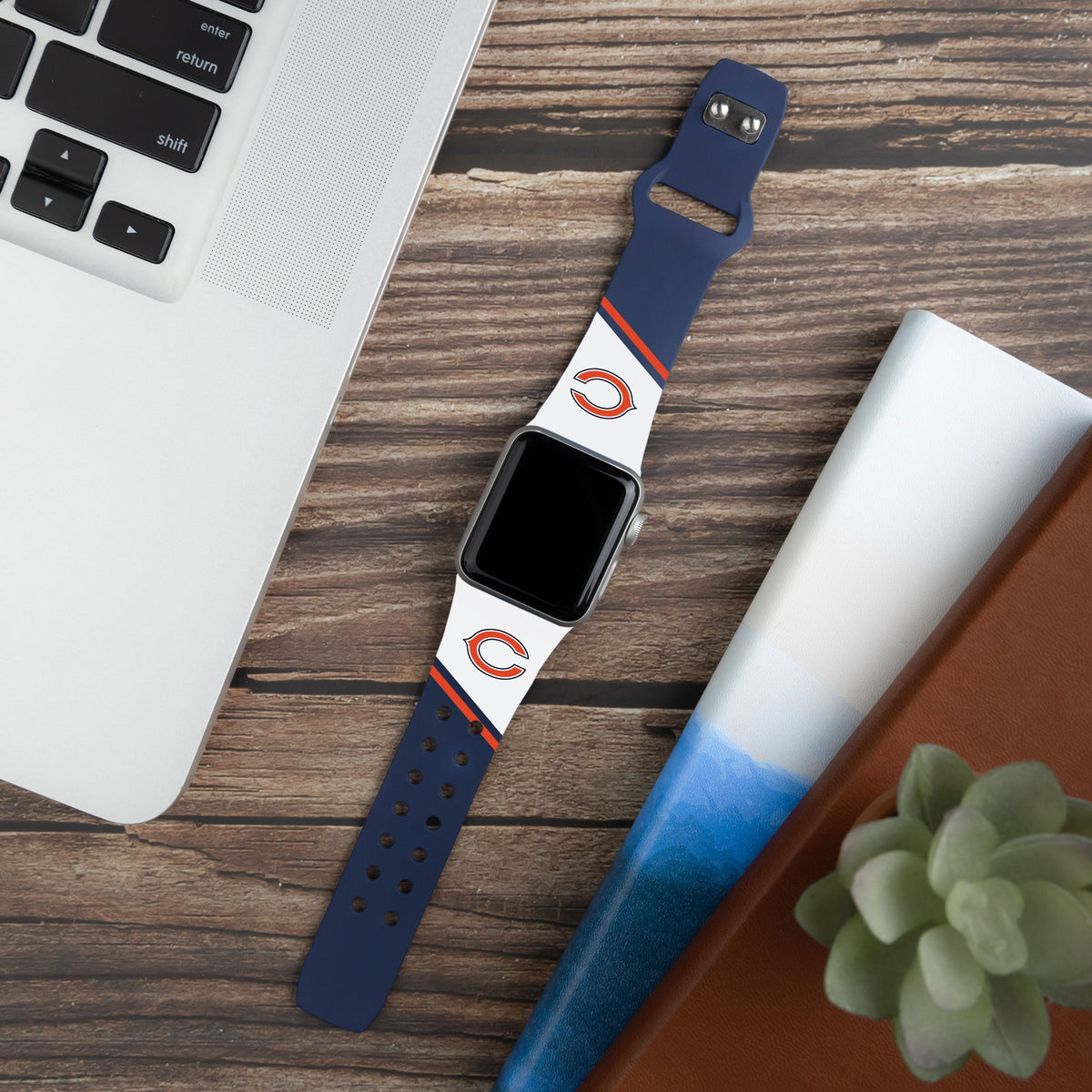 Chicago Bears HD Champion Series Apple Watch Band