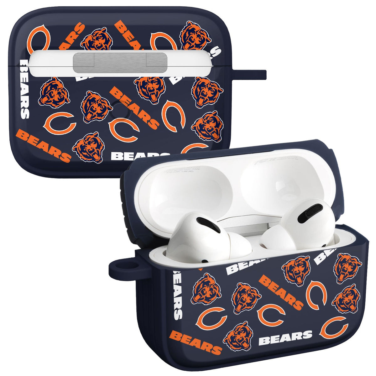 Chicago Bears HDX Apple AirPods Pro 1 &amp; 2 Case Cover