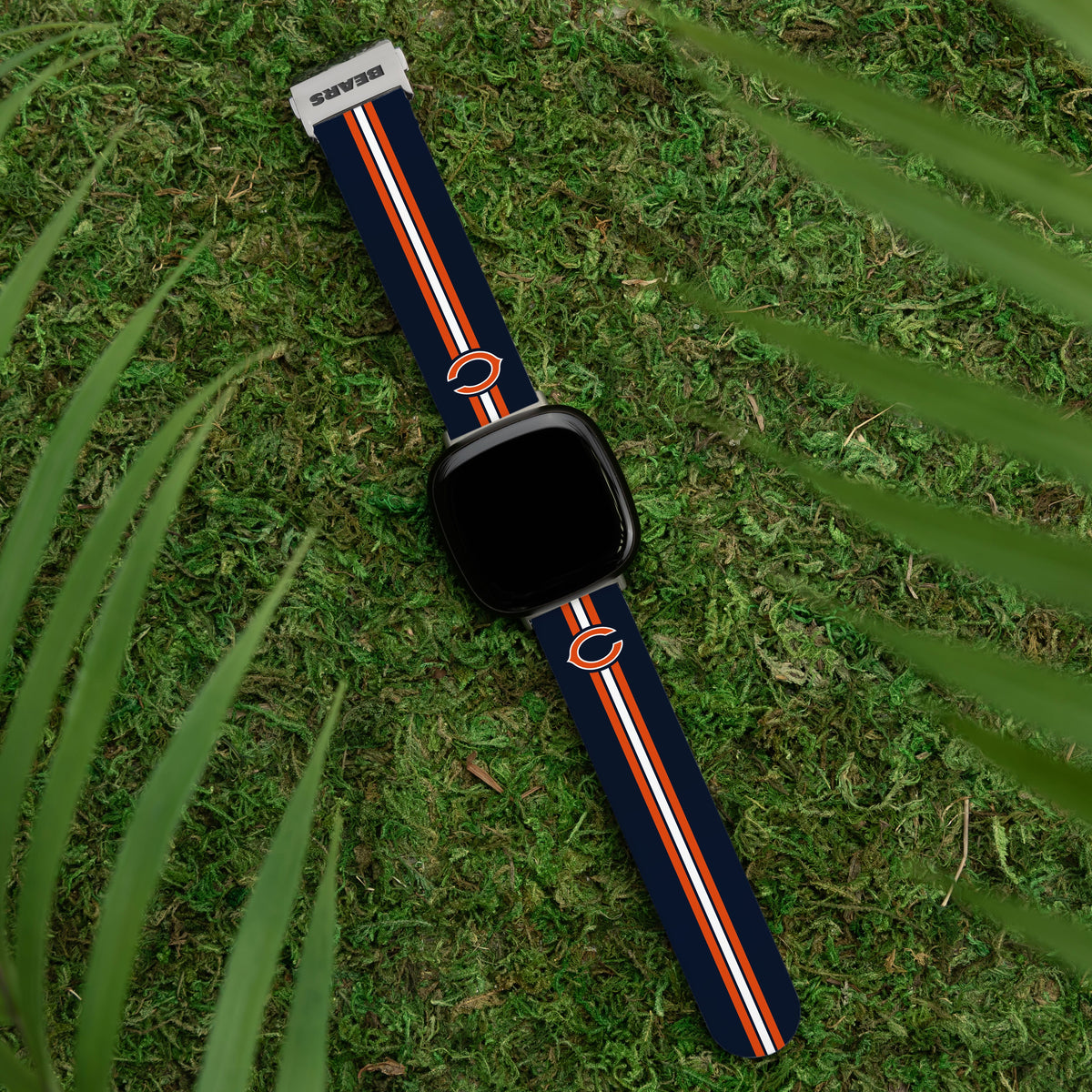 Chicago Bears Signature Series Fitbit Versa 3 &amp; Sense 1 Watch Band