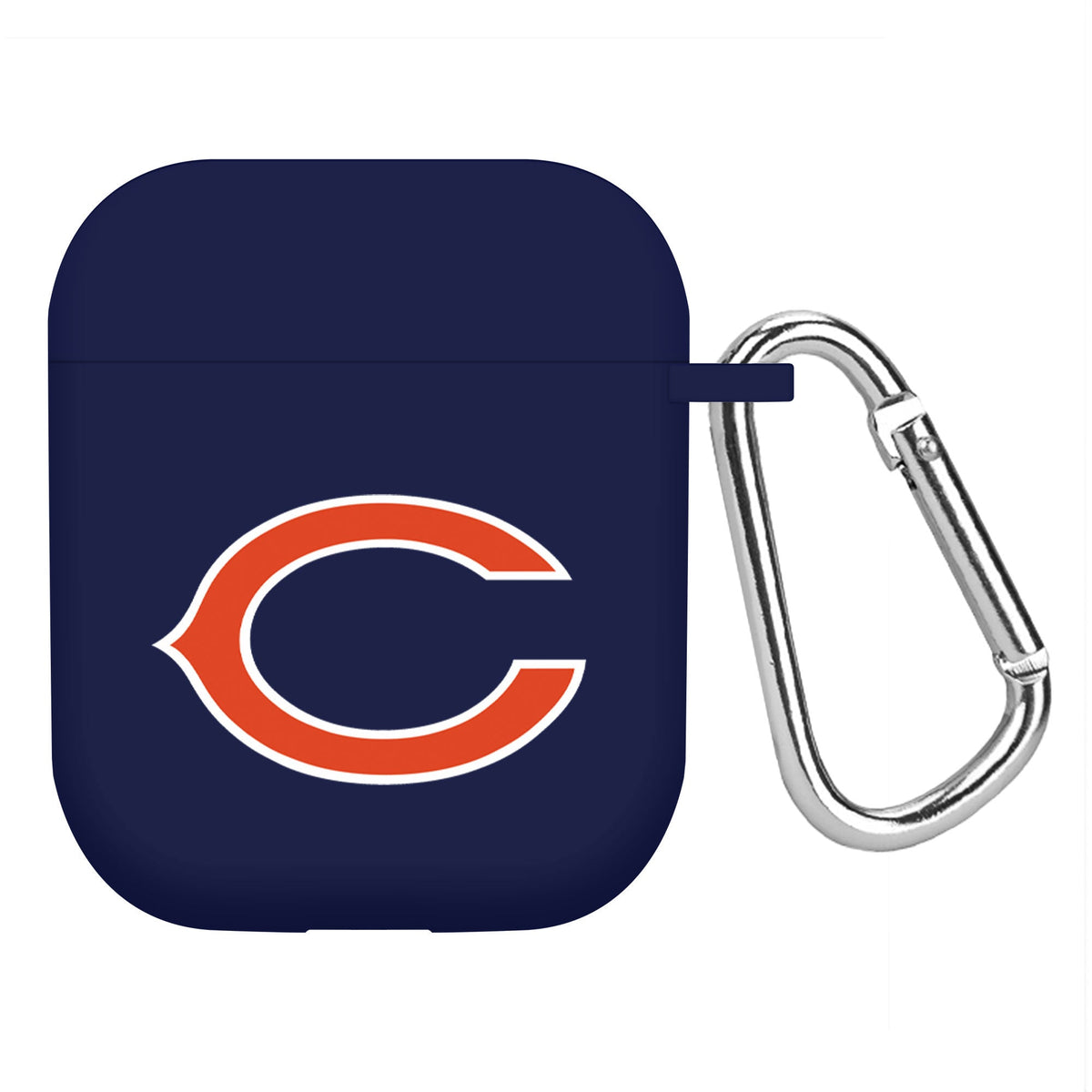 Chicago Bears Custom Name HD Apple AirPods Gen 1 &amp; 2 Case Cover (Navy)