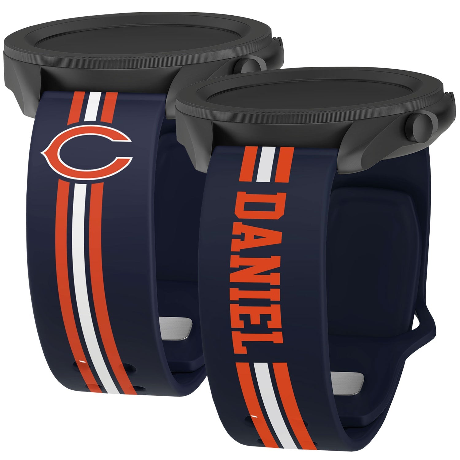 Chicago Bears Custom Name HD Watch Band