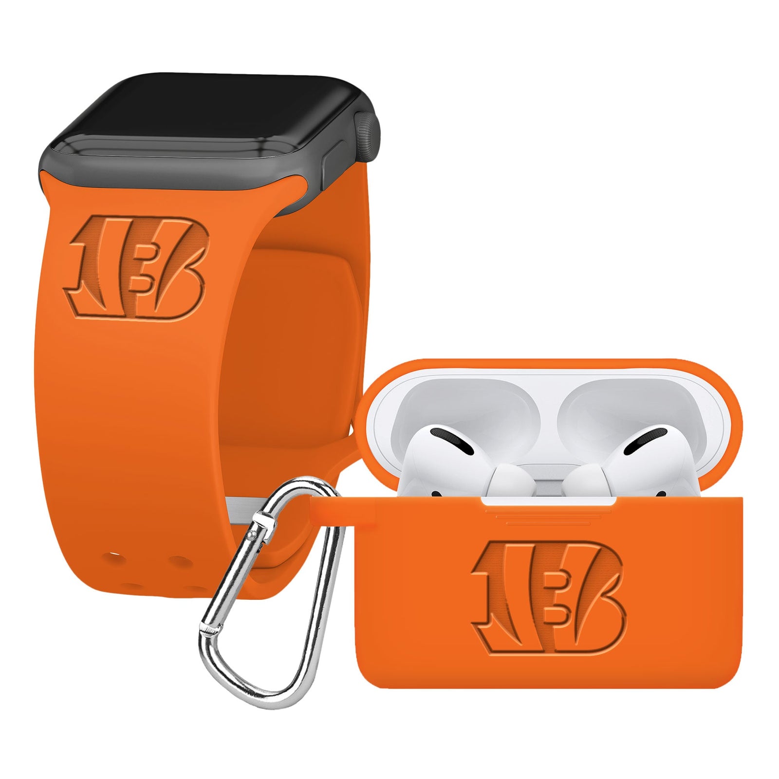 Game Time Cincinnati Bengals Engraved Apple Pro Combo Package