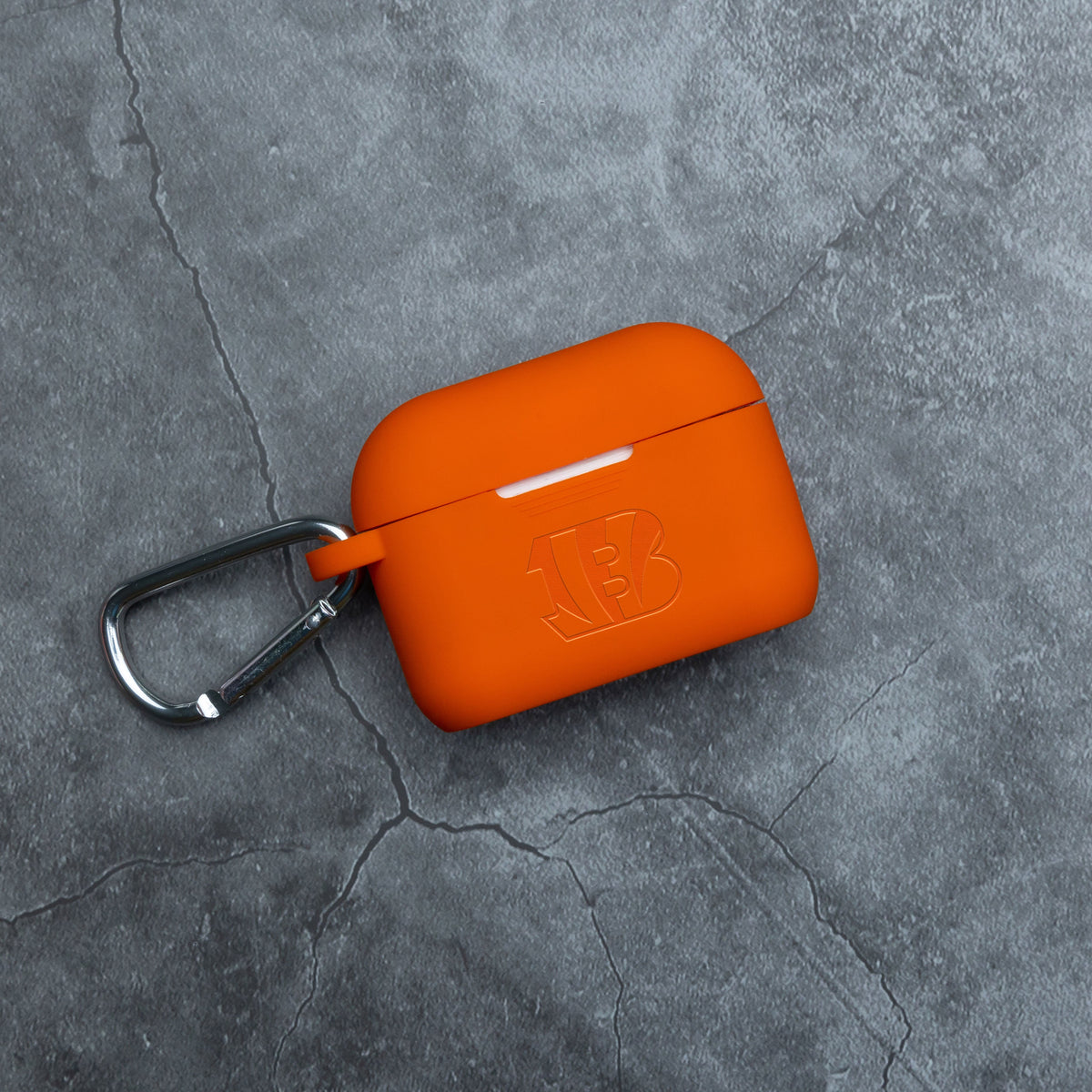 Game Time Cincinnati Bengals Engraved AirPods Pro Silicone Case Cover