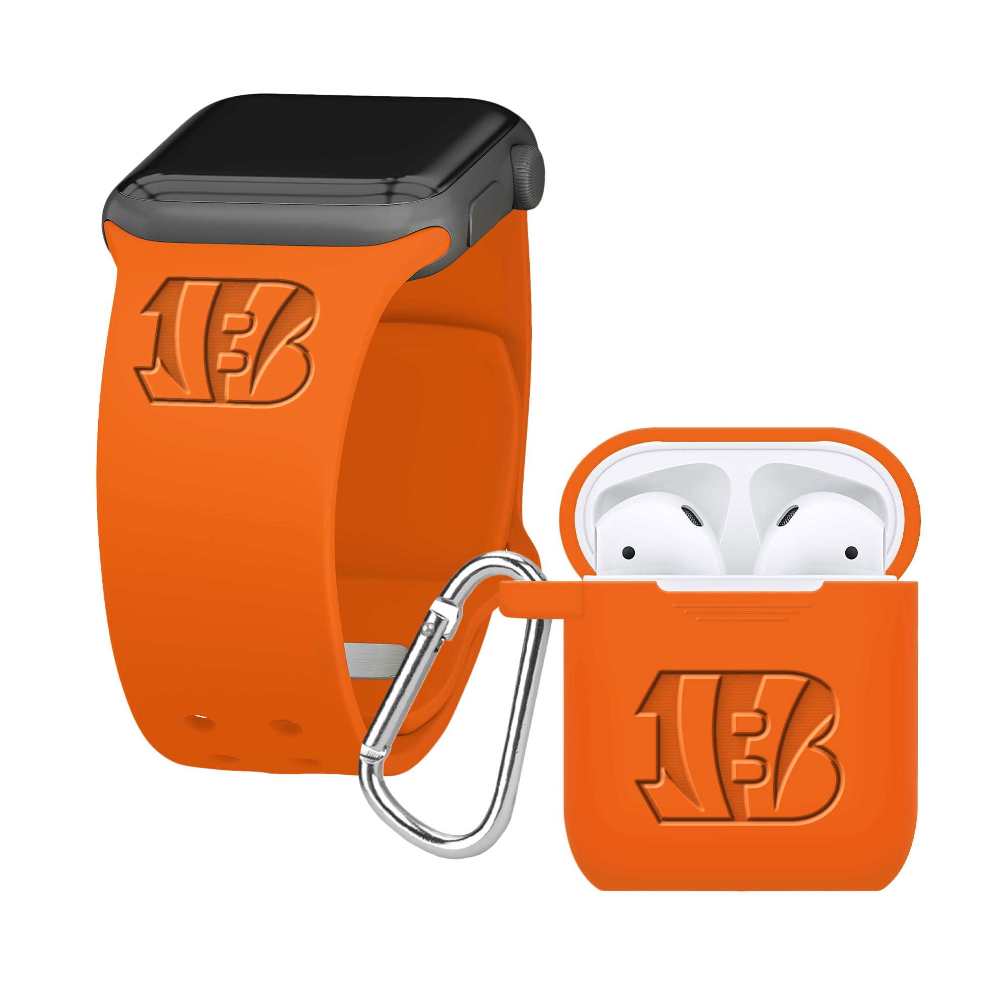 Game Time Cincinnati Bengals Engraved Apple Combo Package