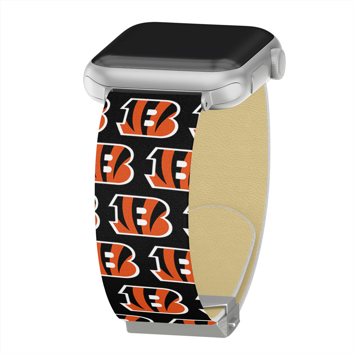 Game Time Cincinnati Bengals Signature Series Apple Watch Band With Engraved Buckle
