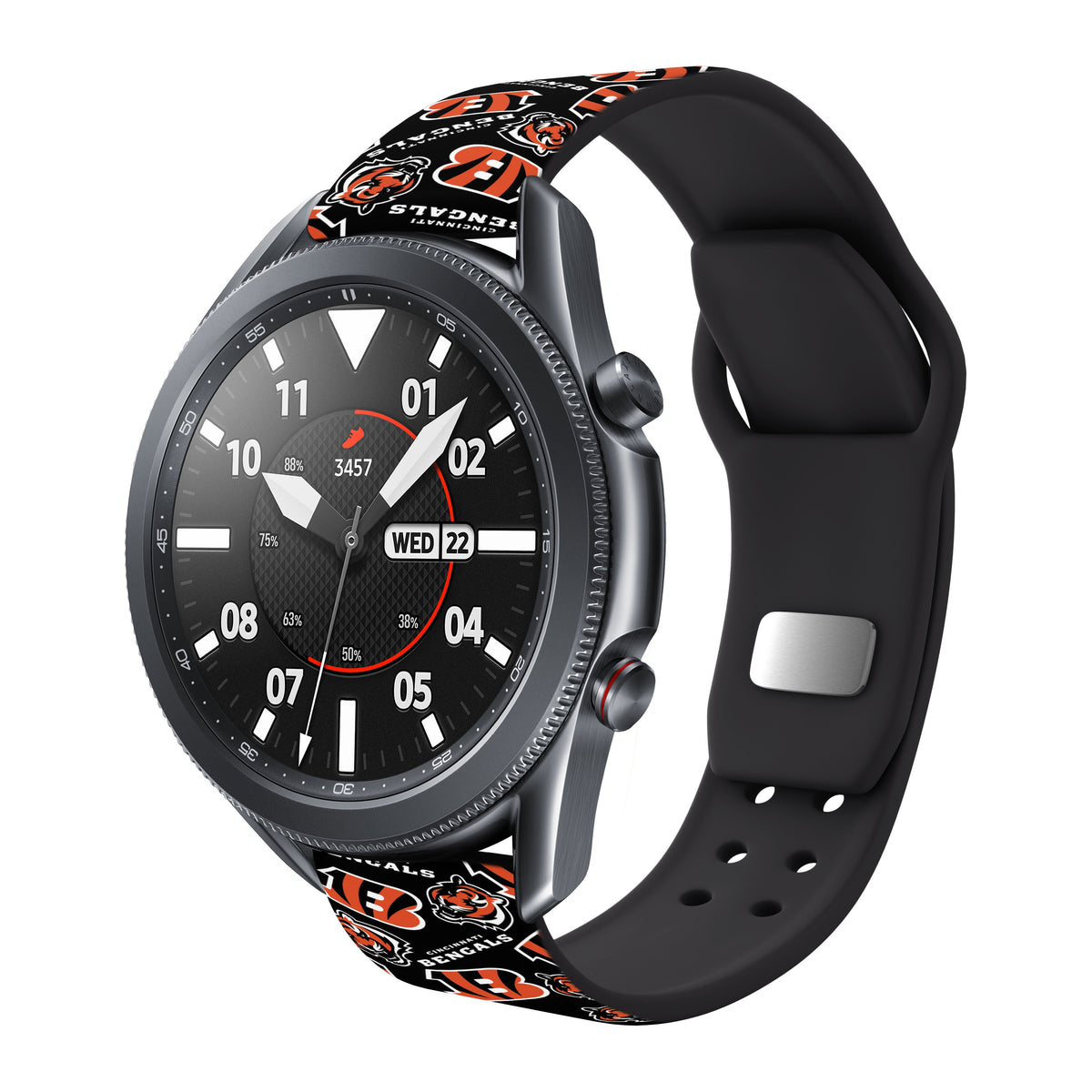 Game Time Cincinnati Bengals HD Watch Band