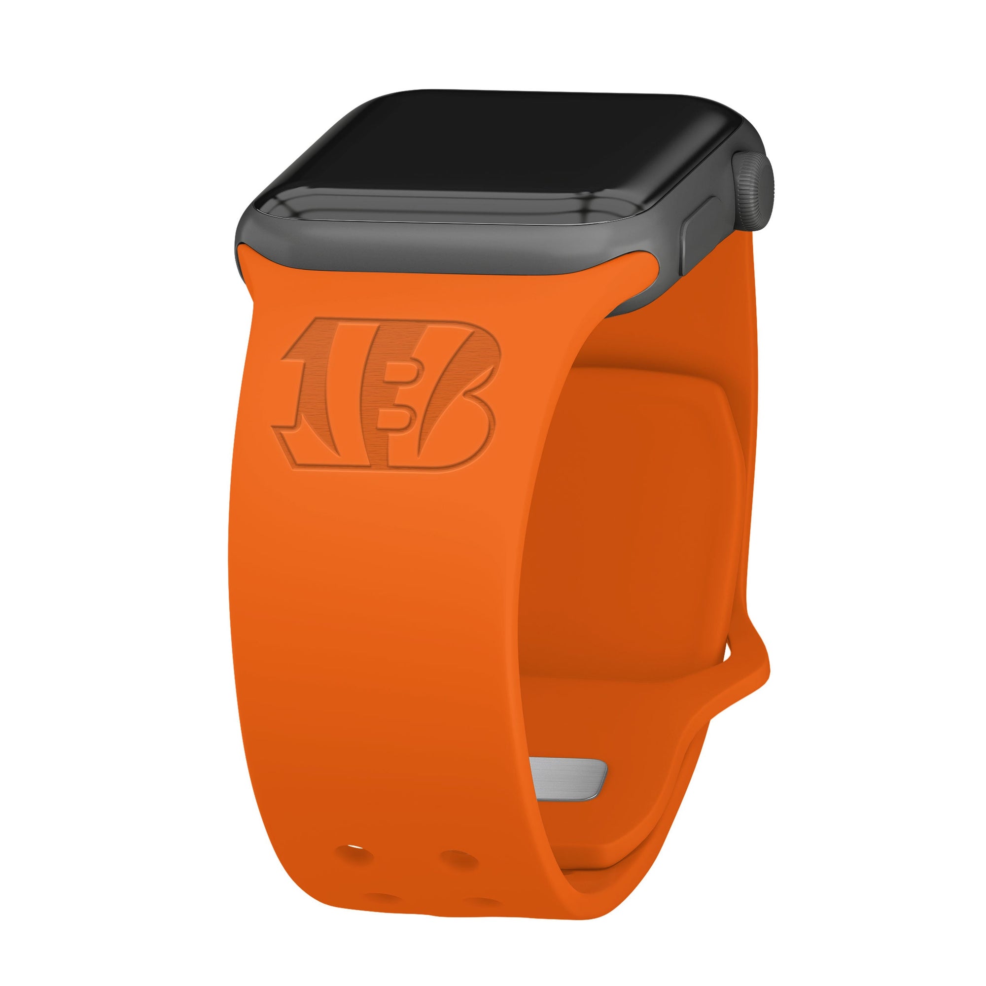 Game Time Cincinnati Bengals Engraved Apple Watch Band