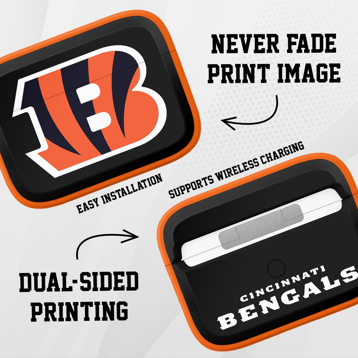 Cincinnati Bengals HDX Apple AirPods Pro Case Cover