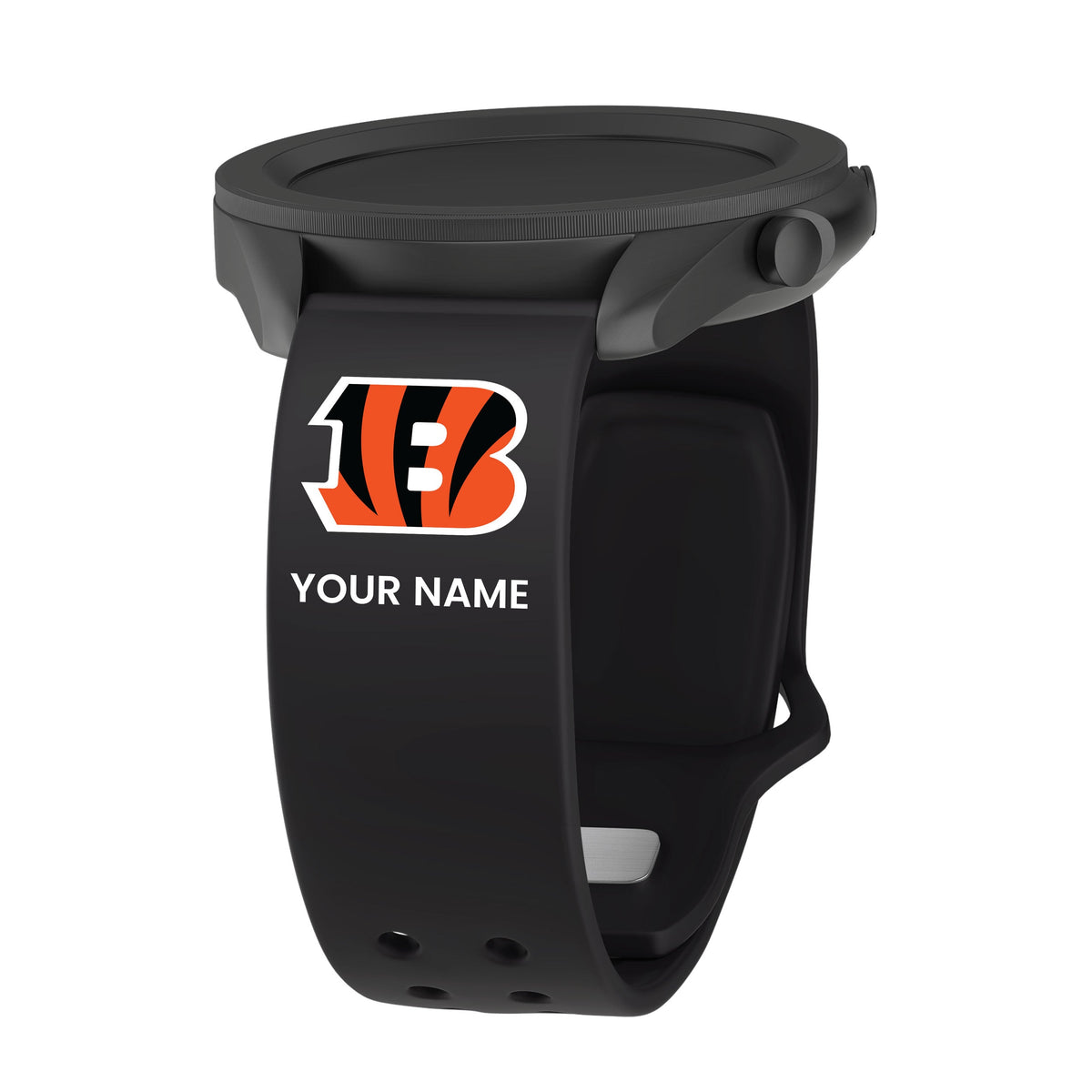 GAME TIME Cincinnati Bengals Custom Name HD Quick Change Watch Band