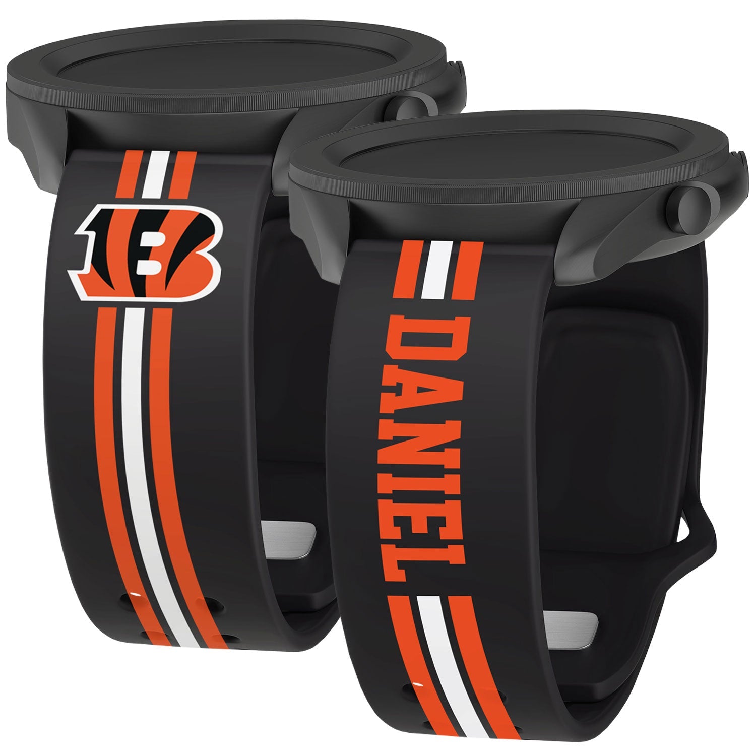 Cincinnati Bengals Custom Name HD Watch Band