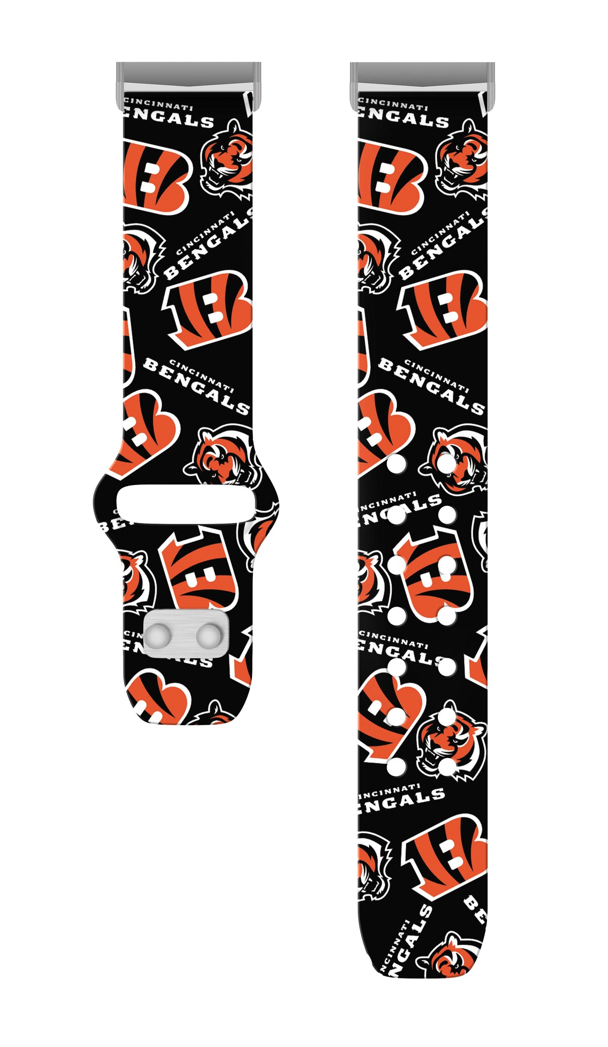 Cincinnati Bengals HD Fitbit Versa 3 and Sense Watch Band