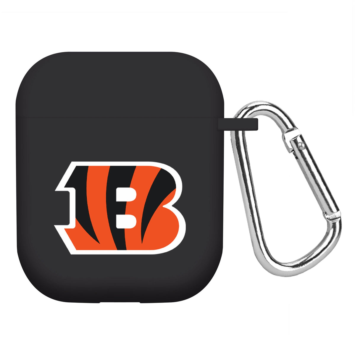 Cincinnati Bengals Custom Name HD Apple AirPods Gen 1 &amp; 2 Case Cover (Black)