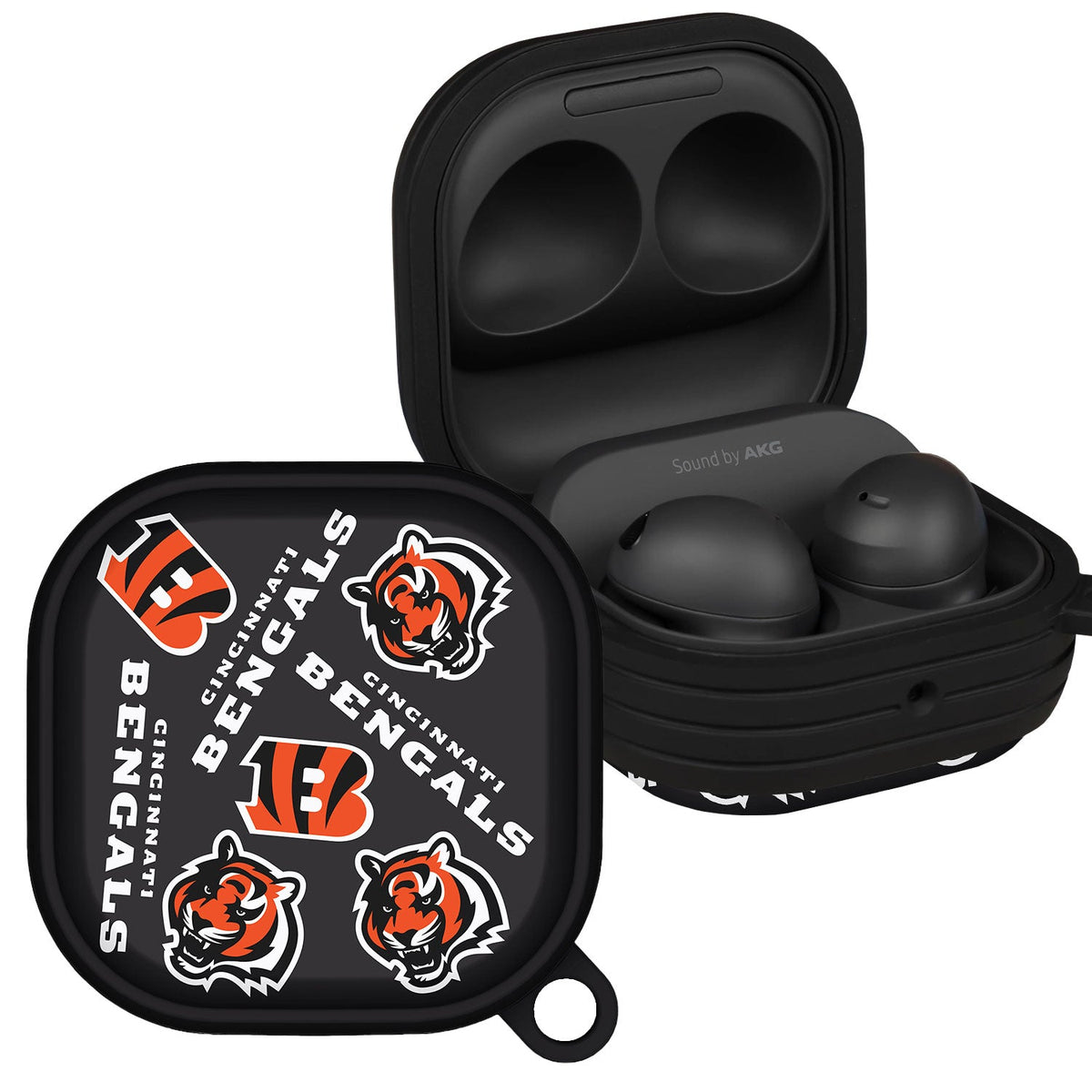 Cincinnati Bengals HDX Samsung Galaxy Buds Pro Case Cover
