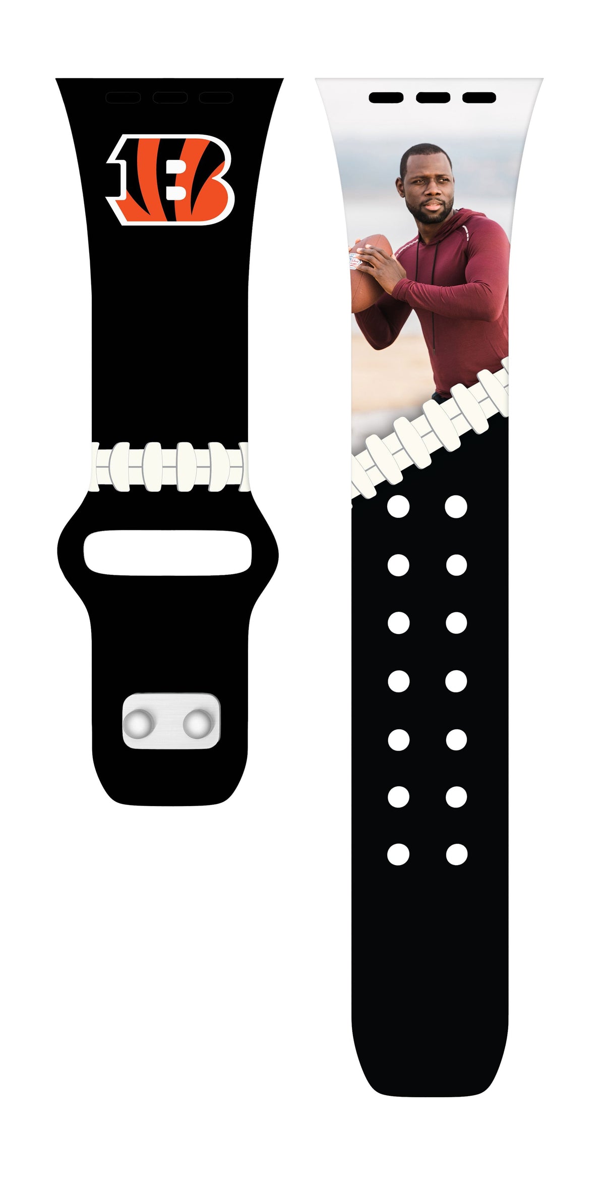 Cincinnati Bengals Custom Photo HD Apple Watch Band