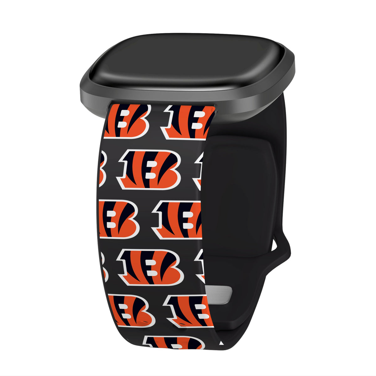 Cincinnati Bengals HD Fitbit Versa 3 and Sense Watch Band