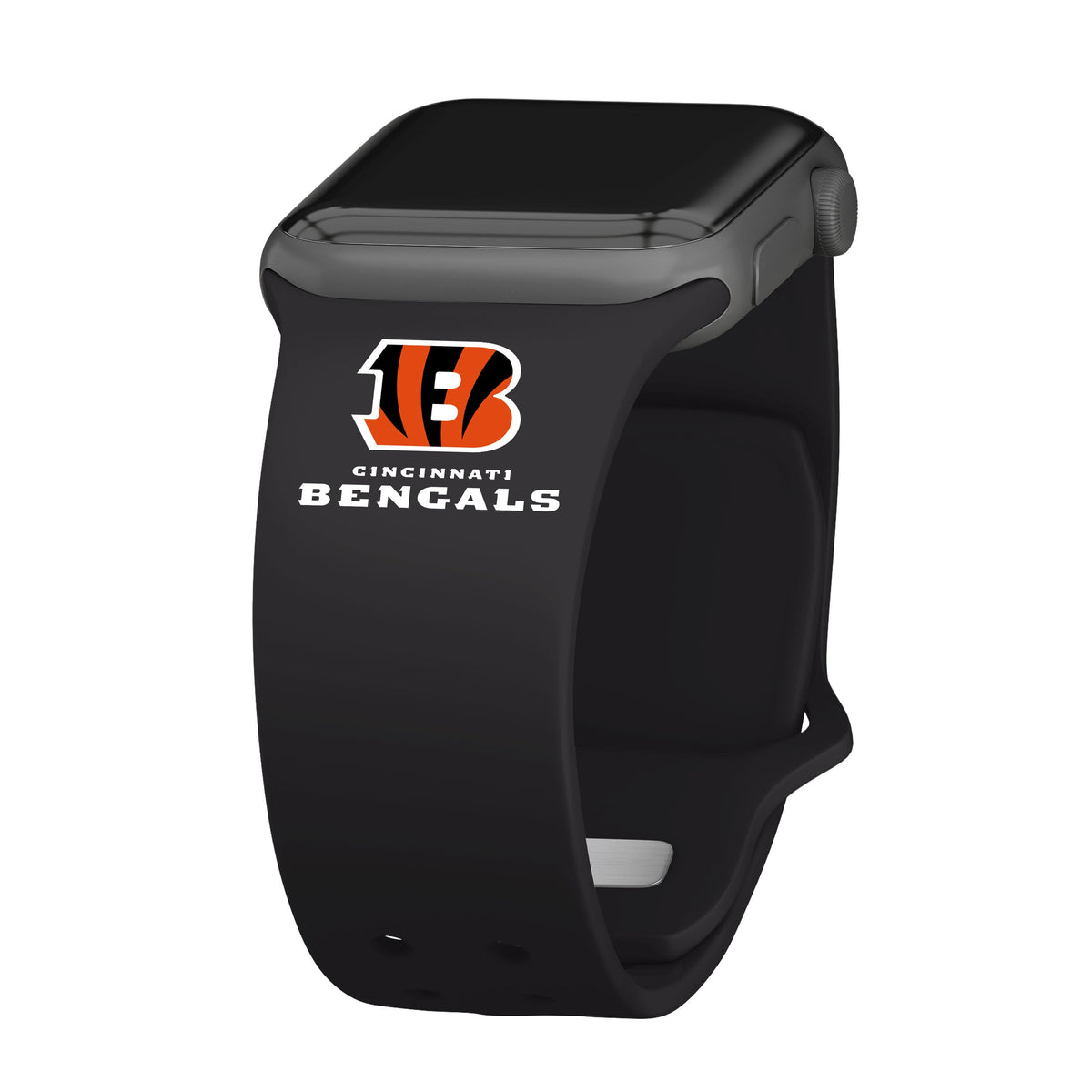 GAME TIME Cincinnati Bengals HD Elite Edition Apple Watch Band