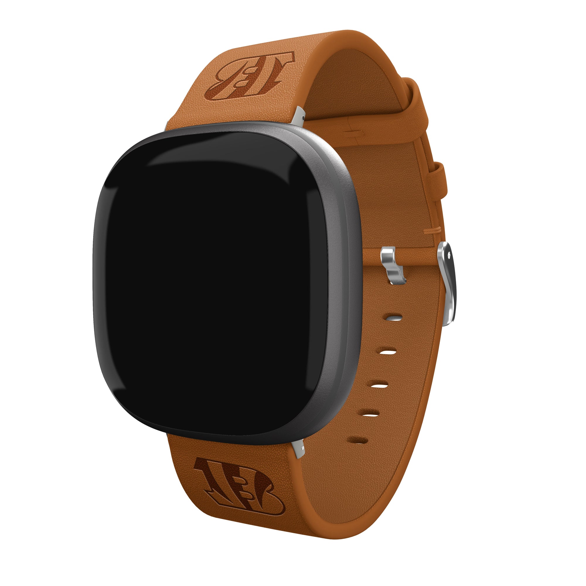 Cincinnati Bengals Leather Fitbit Watch Band