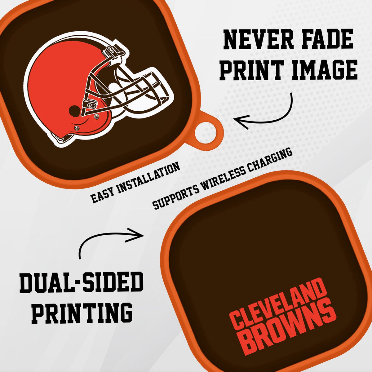 Cleveland Browns HDX Samsung Galaxy Buds Pro Case Cover