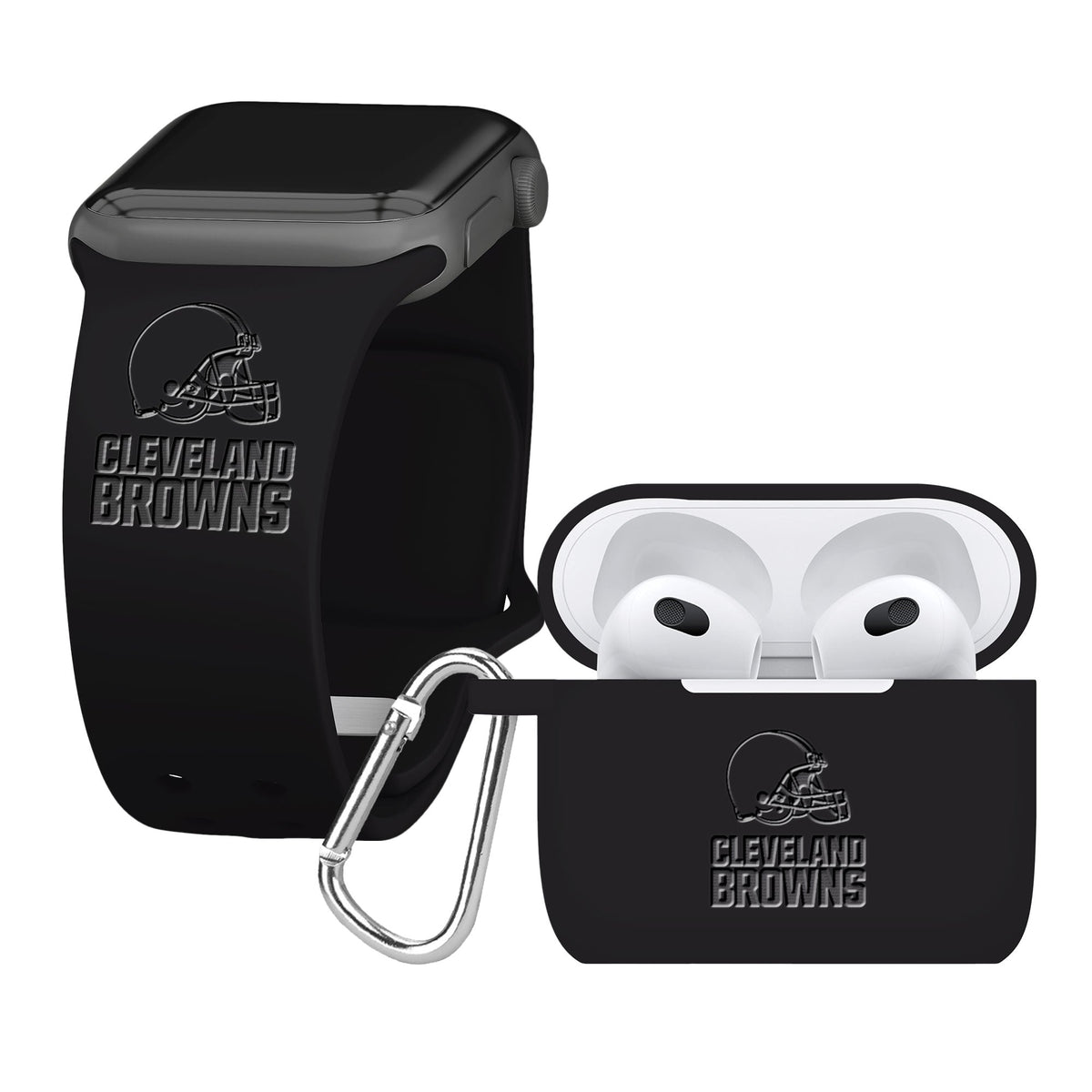 Game Time Cleveland Browns Engraved Apple Gen 3 Combo Package