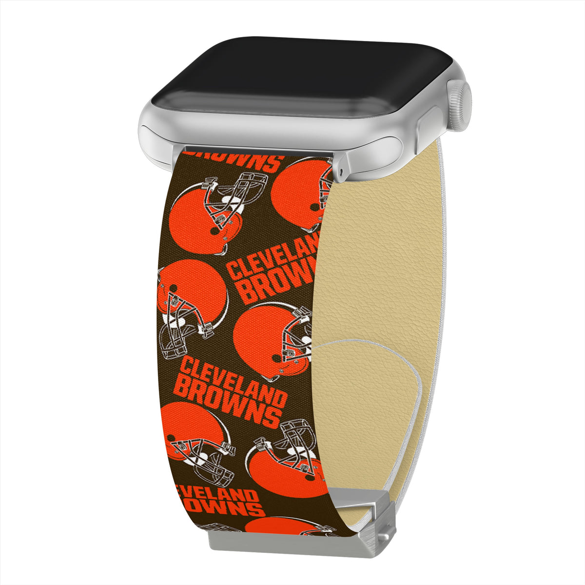 Game Time Cleveland Browns Signature Series Watch Band With Engraved Buckle
