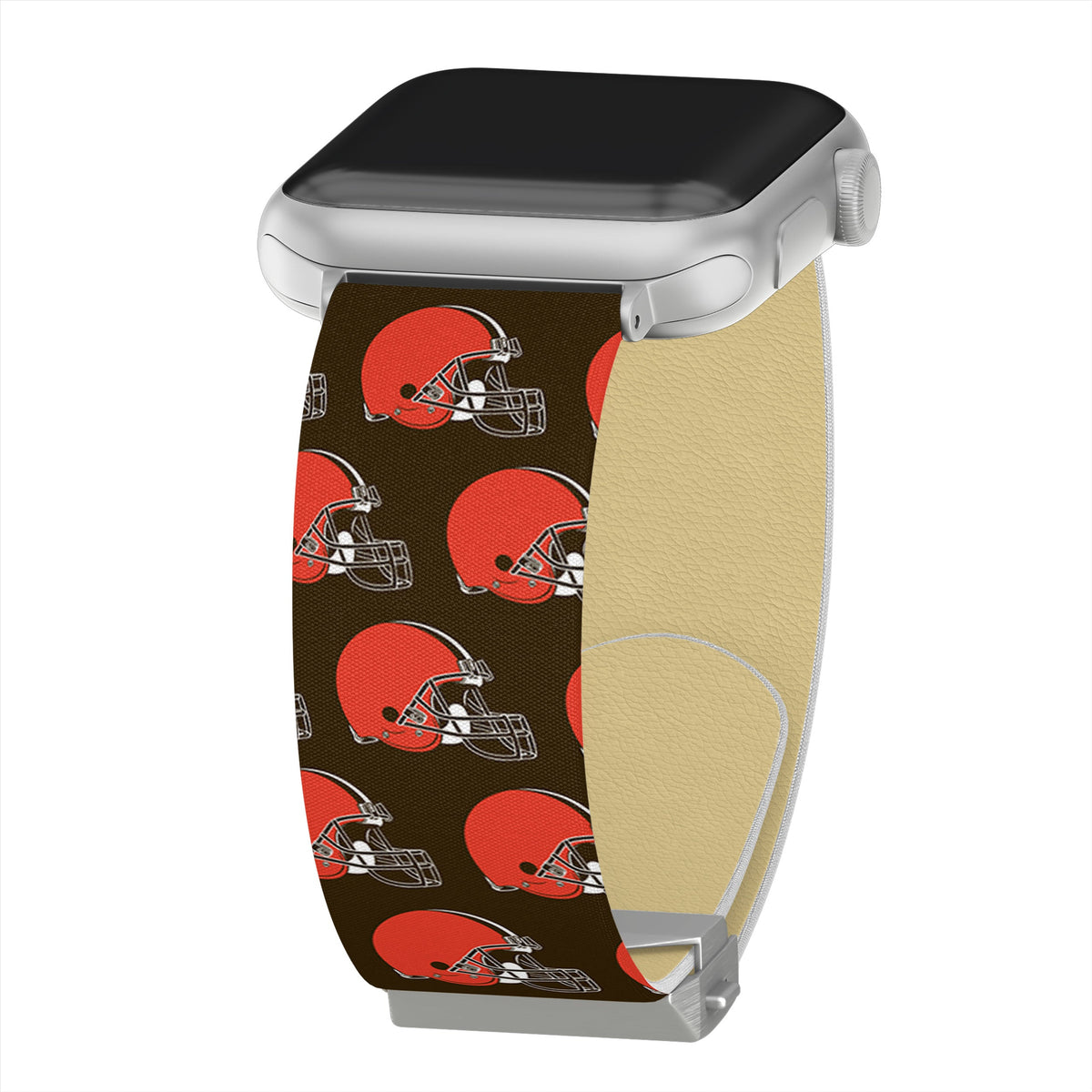Game Time Cleveland Browns Signature Series Watch Band With Engraved Buckle