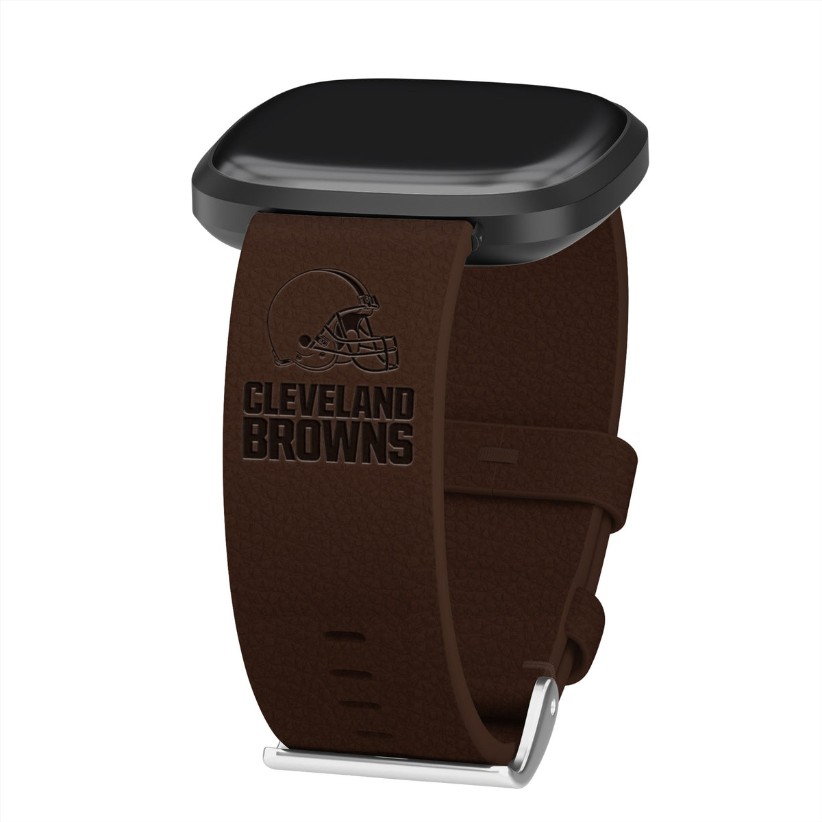 Cleveland Browns Leather Fitbit Watch Band