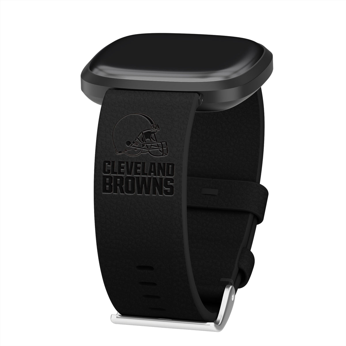 Cleveland Browns Leather Fitbit Watch Band