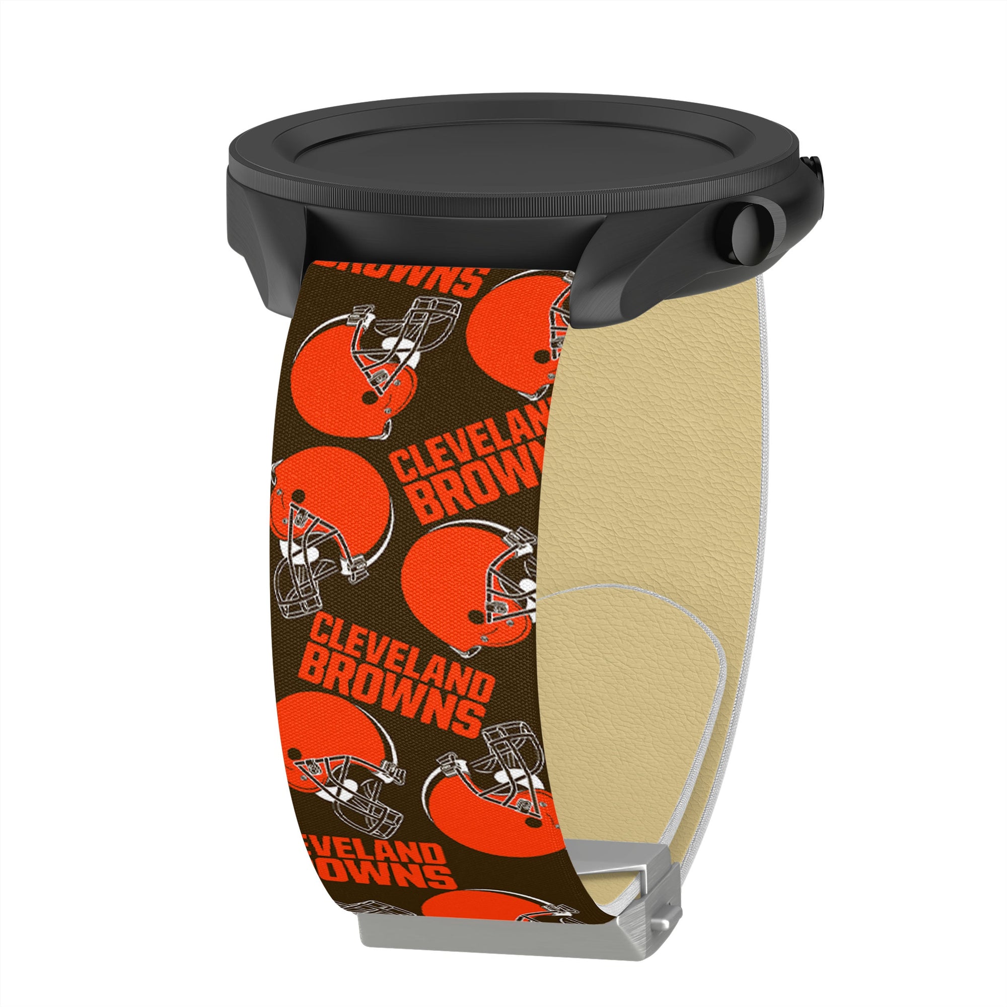 Game Time Cleveland Browns Signature Series Quick Change Watch Band With Engraved Buckle