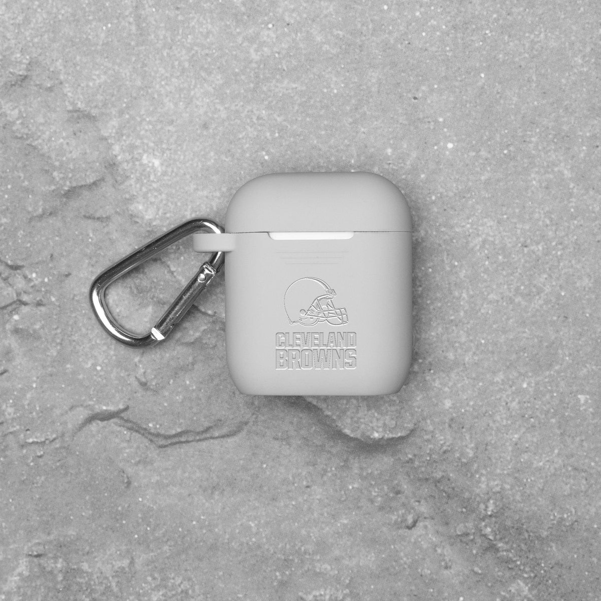 Game Time Cleveland Browns Engraved Silicone AirPods Case Cover