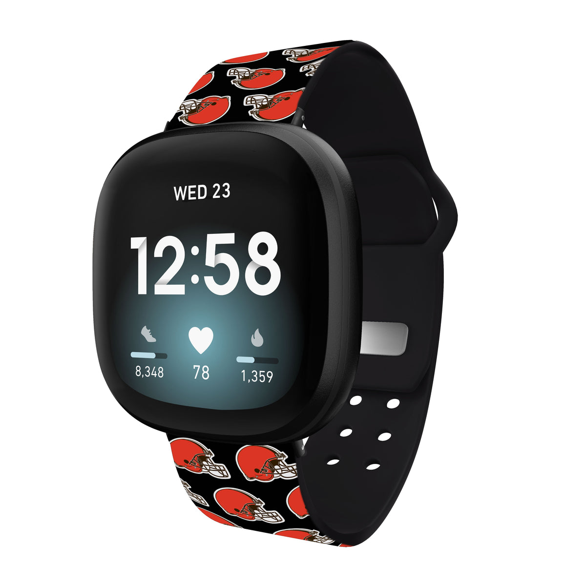 Cleveland Browns HD Fitbit Versa 3 and Sense Watch Band