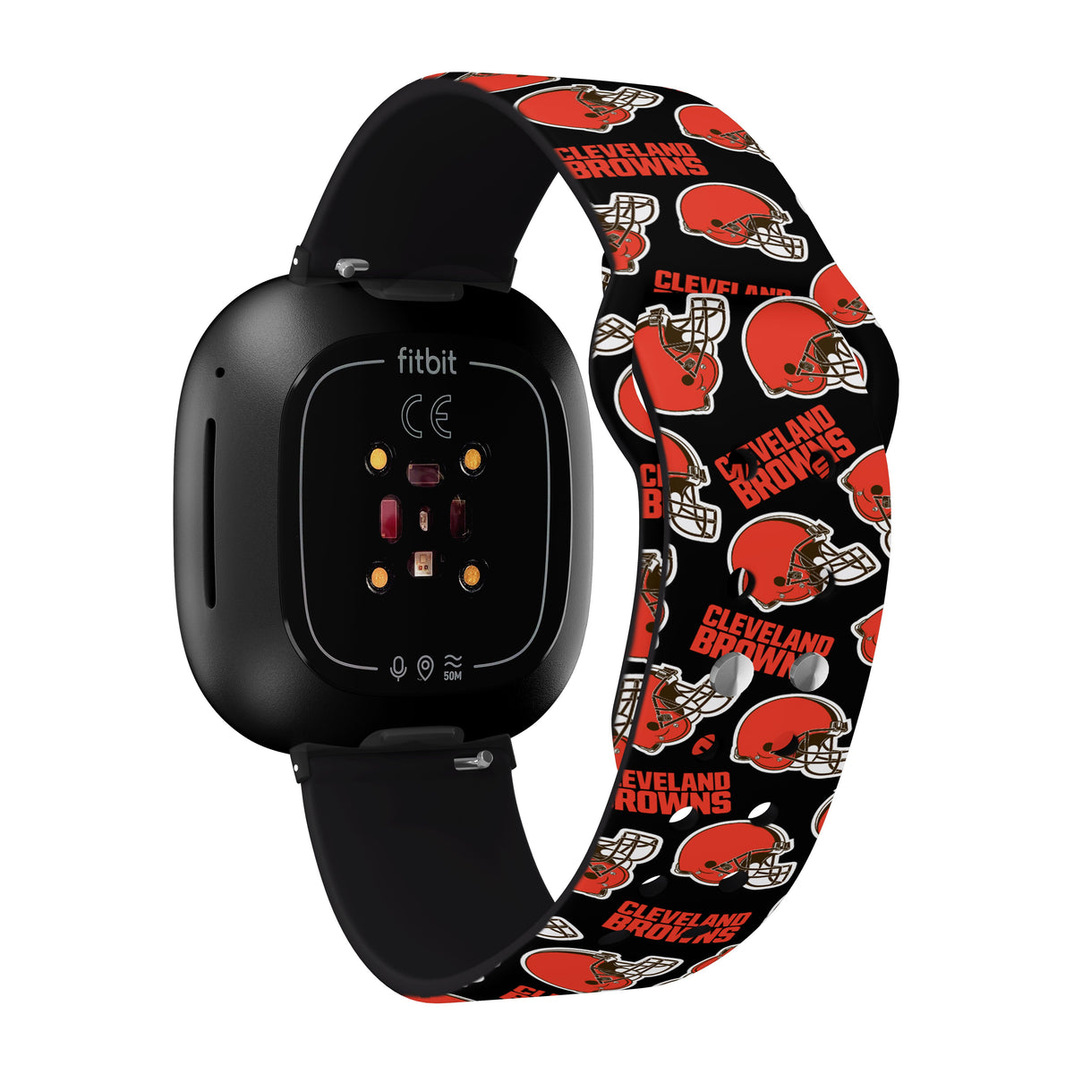 Cleveland Browns HD Fitbit Versa 3 and Sense Watch Band
