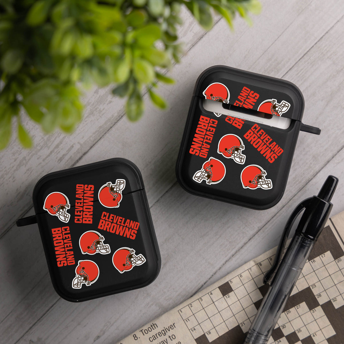 Cleveland Browns HDX Apple AirPods Gen 1 &amp; 2 Case Cover