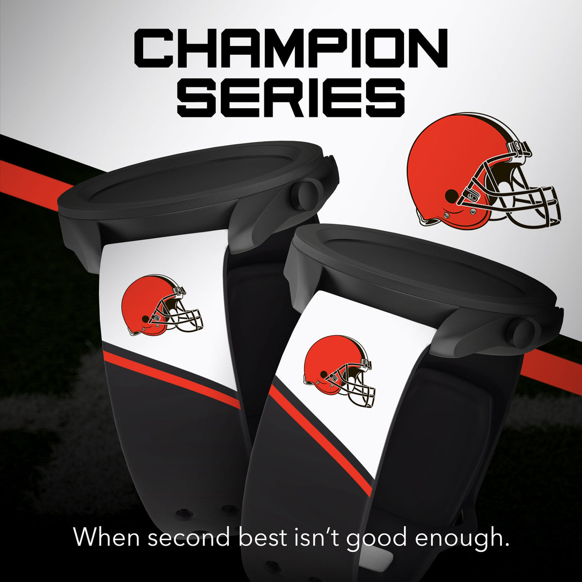 Cleveland Browns HD Champion Series Samsung Galaxy Watch Band