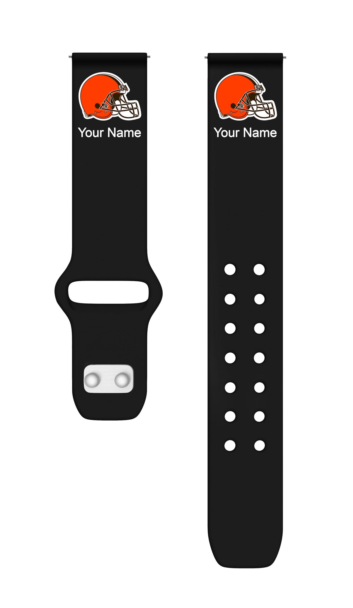 GAME TIME Cleveland Browns Custom Name HD Quick Change Watch Band