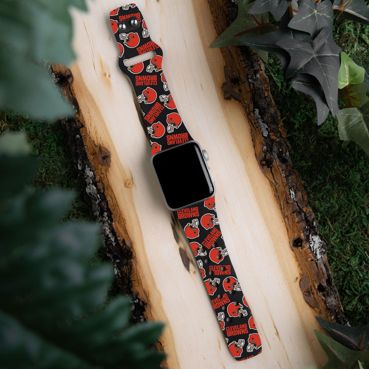 Cleveland Browns HD Apple Watch Band