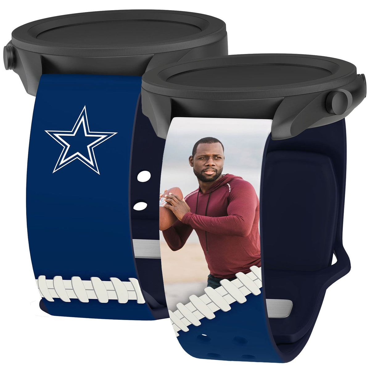 Dallas Cowboys Custom Photo HD Samsung Galaxy Watch Band