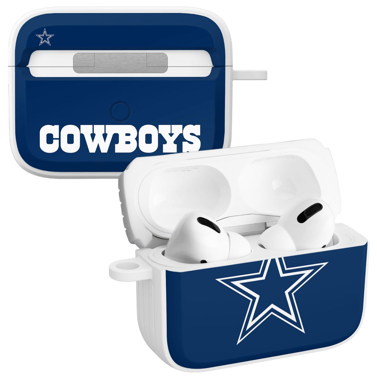 Dallas Cowboys HDX Apple AirPods Pro 1 &amp; 2 Case Cover