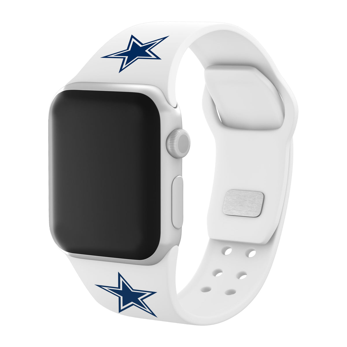 Dallas Cowboys Silicone Apple Watch Band - Game Time