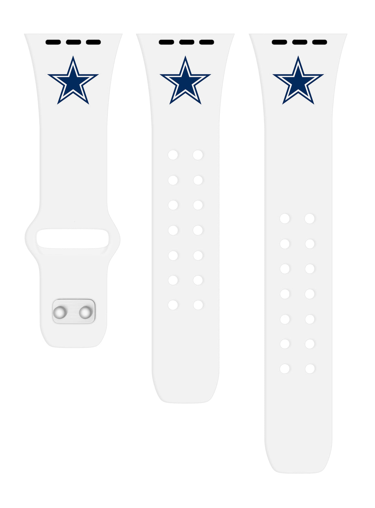 Dallas Cowboys Silicone Apple Watch Band - Game Time