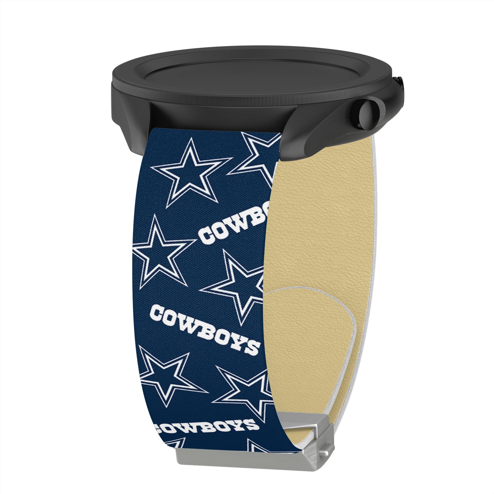 Game Time Dallas Cowboys Signature Series Quick Change Watch Band With Engraved Buckle