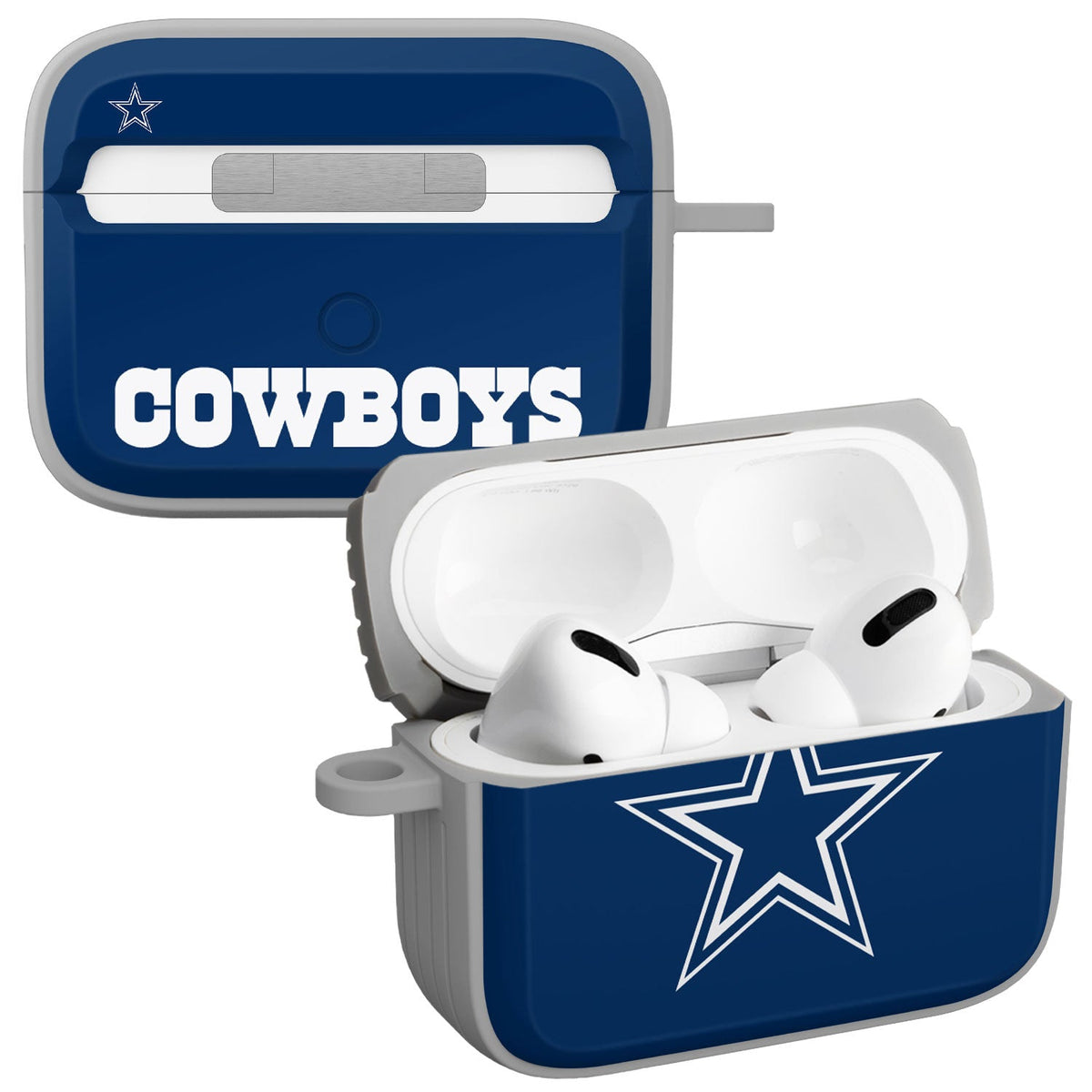 Dallas Cowboys HDX Apple AirPods Pro 1 &amp; 2 Case Cover