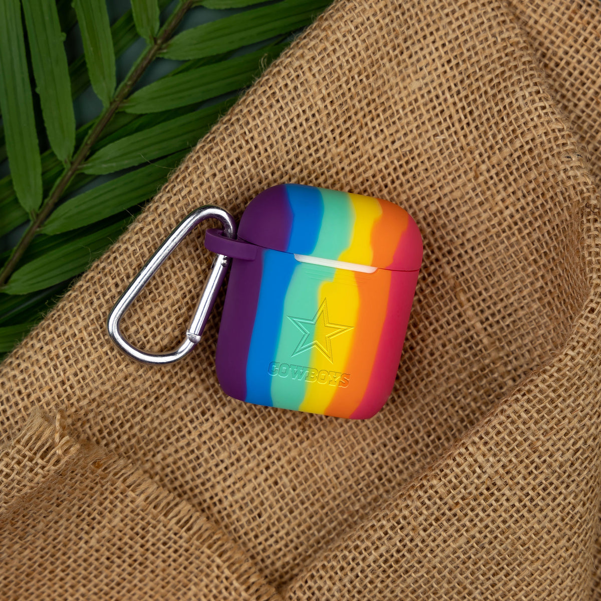 Game Time Dallas Cowboys Engraved Silicone AirPods Gen 1 &amp; 2 Case Cover