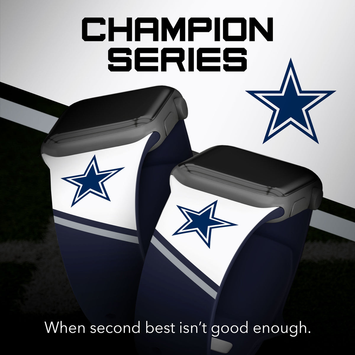 Dallas Cowboys HD Champion Series Apple Watch Band