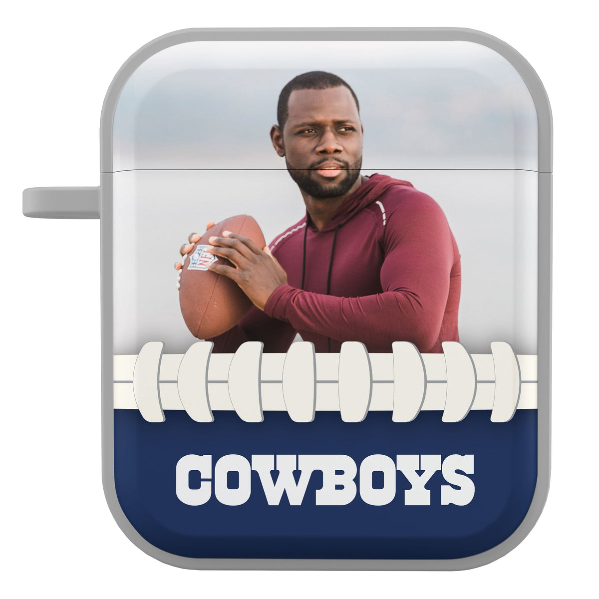 Dallas Cowboys Custom Photo HDX Apple AirPods Gen 1 &amp; 2 Case Cover
